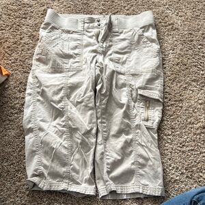 Men's Gray Cargo Shorts